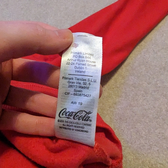 Coca cola long sleeve crew neck top - Picture 7 of 11